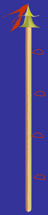 Flagpole - vertical
